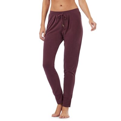 Nine by Savannah Miller Red super-soft luxury pyjama bottoms